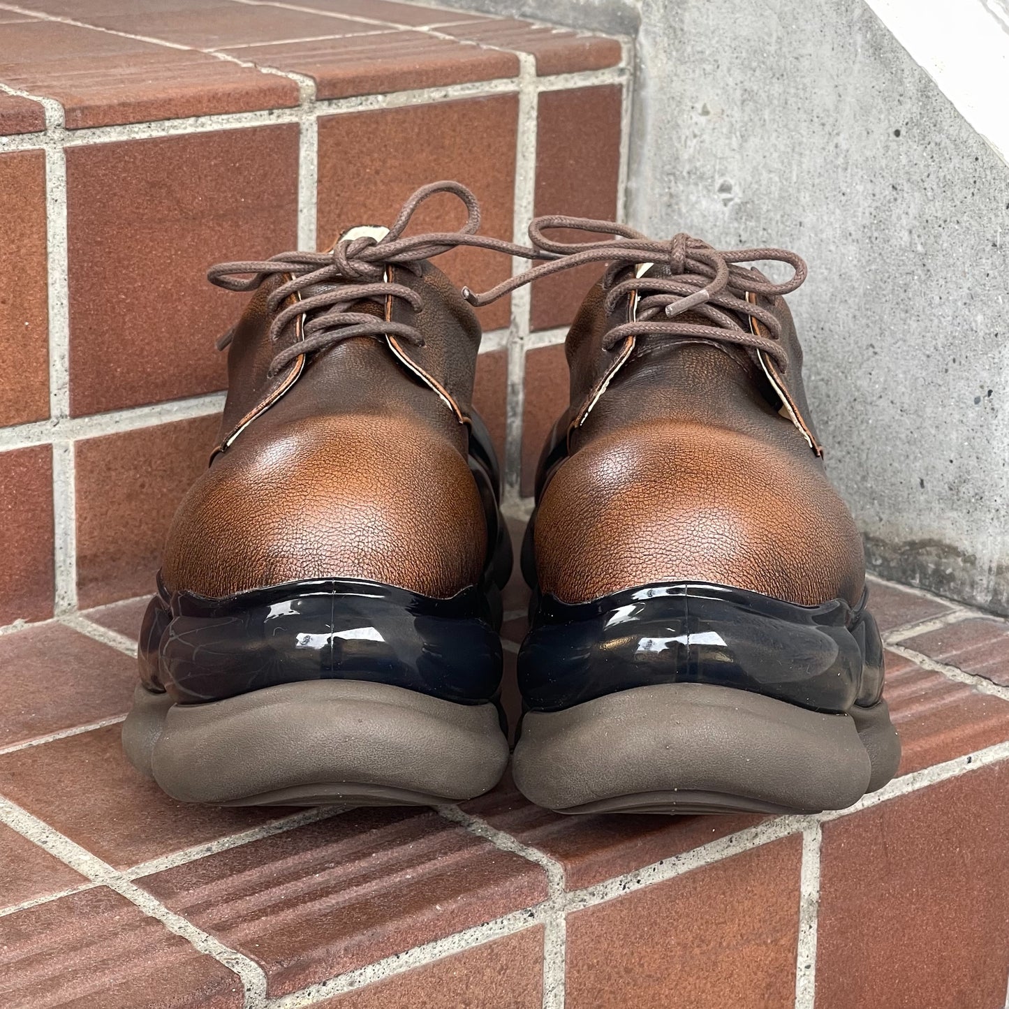 JEWELRY ARK WHALE / BROWN / MIKIOSAKABEシューズ