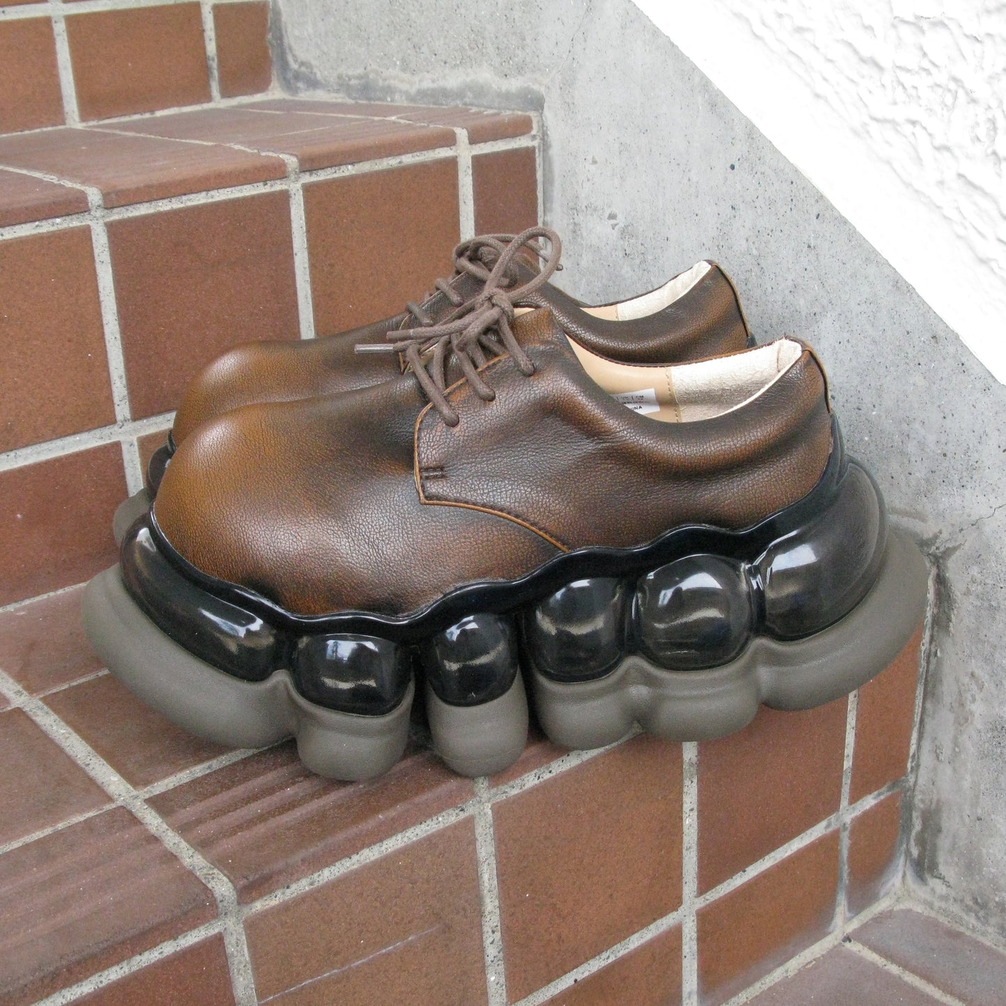 JEWELRY ARK WHALE / BROWN / MIKIOSAKABEシューズ