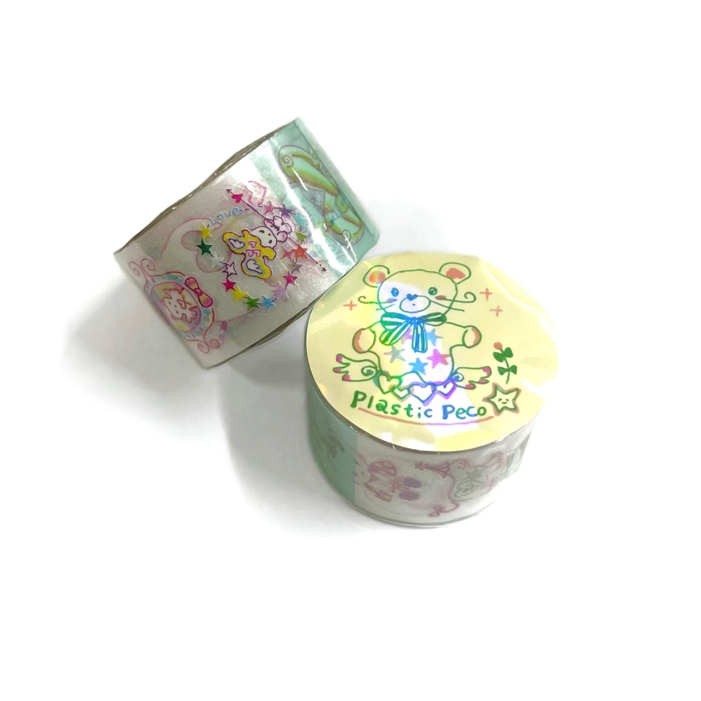 【peco】PET Sticker Tape - Lovely Animal Friends / ステッカーテープ