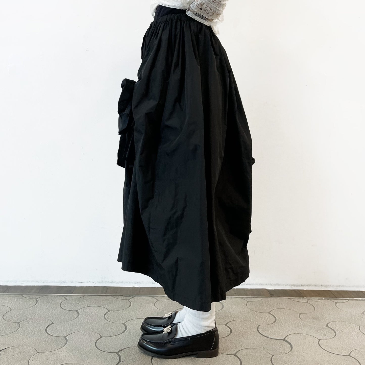 Ribbon Skirt / Black / リボンスカート