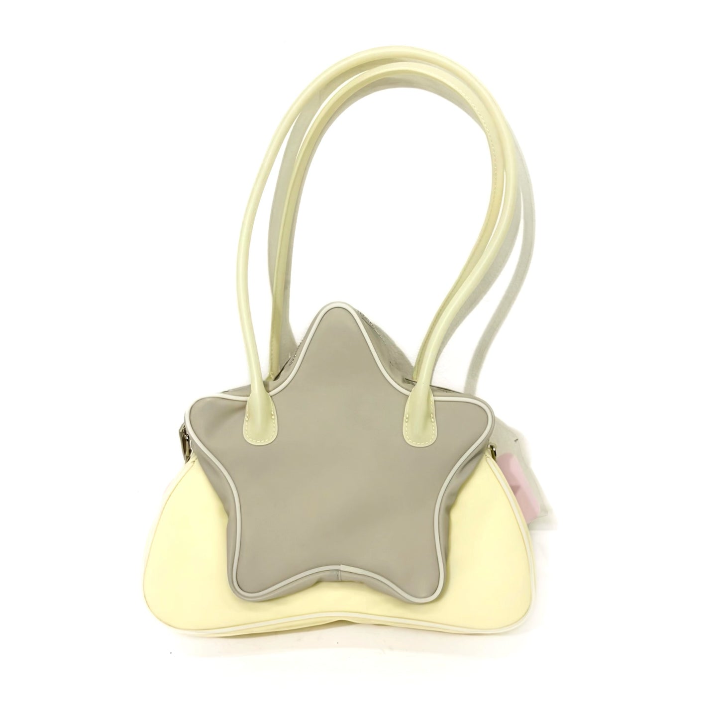 Star hair clip shoulder bag / Cream Grey / スターヘアクリップバッグ