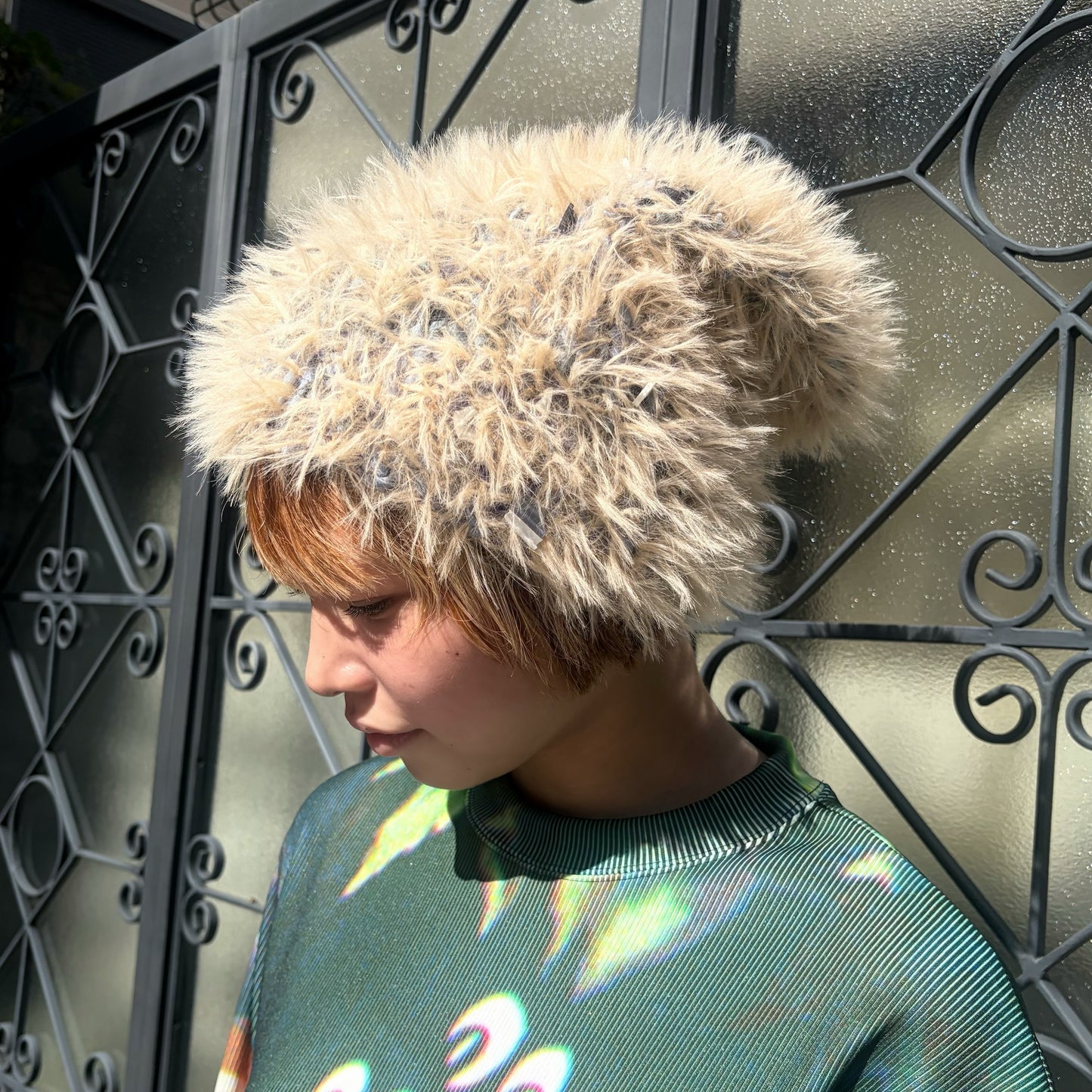 HAND KNIT BEANIE / GRAPHIC / ハンドニットビーニー