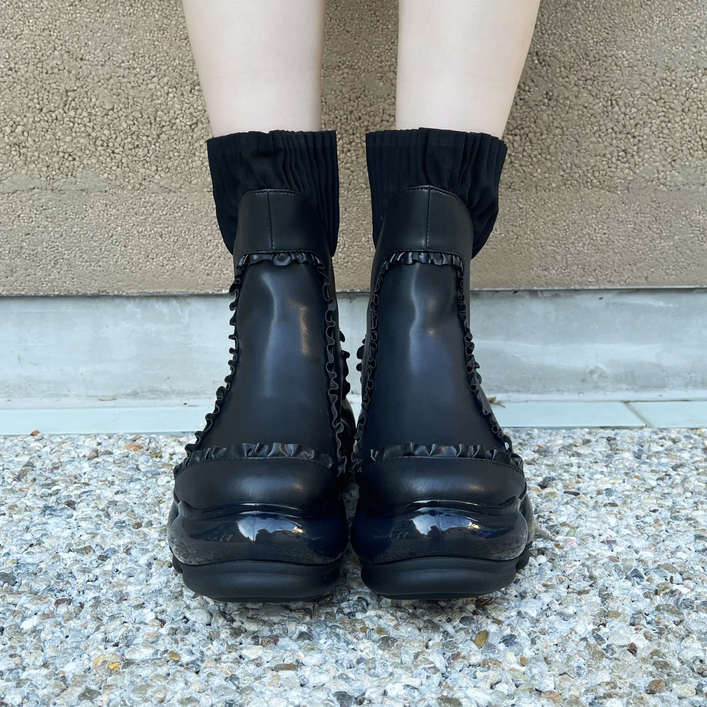 NEW "JEWELRY"HISTORY BOOTS / BLCAK / MIKIOSAKABEブーツ