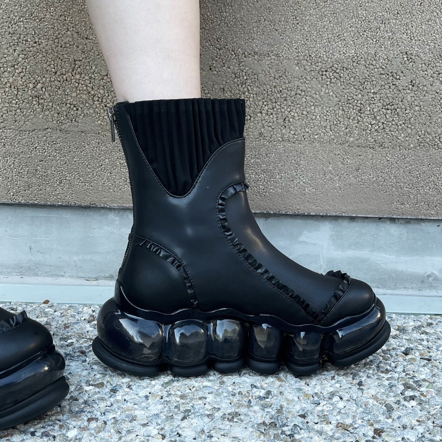 NEW "JEWELRY"HISTORY BOOTS / BLCAK / MIKIOSAKABEブーツ