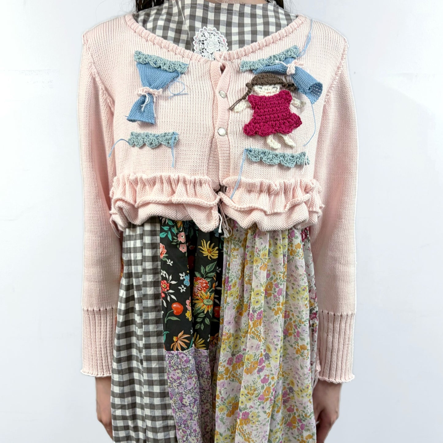 Doll cardigan / pink / ドールカーディガン
