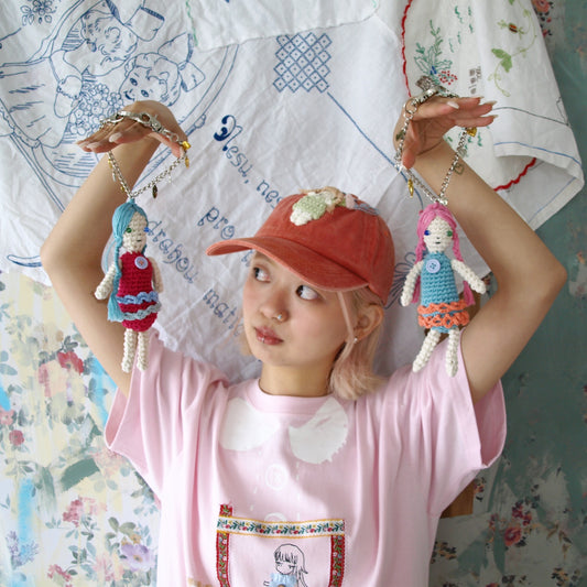 Doll cap / Orange / ドールキャップ