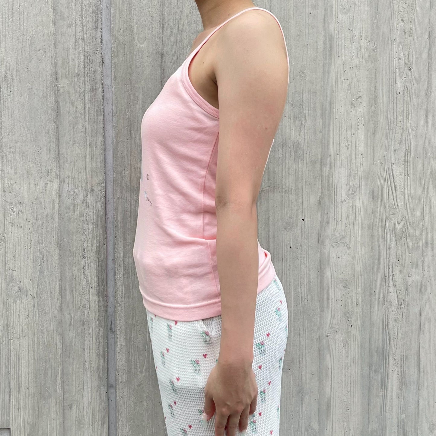 【SHEEP SOUVENIR】sheep is always here camisole / pink / プリントキャミソール