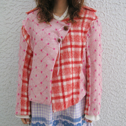 Free hand jacket / Red / フリーハンドジャケット