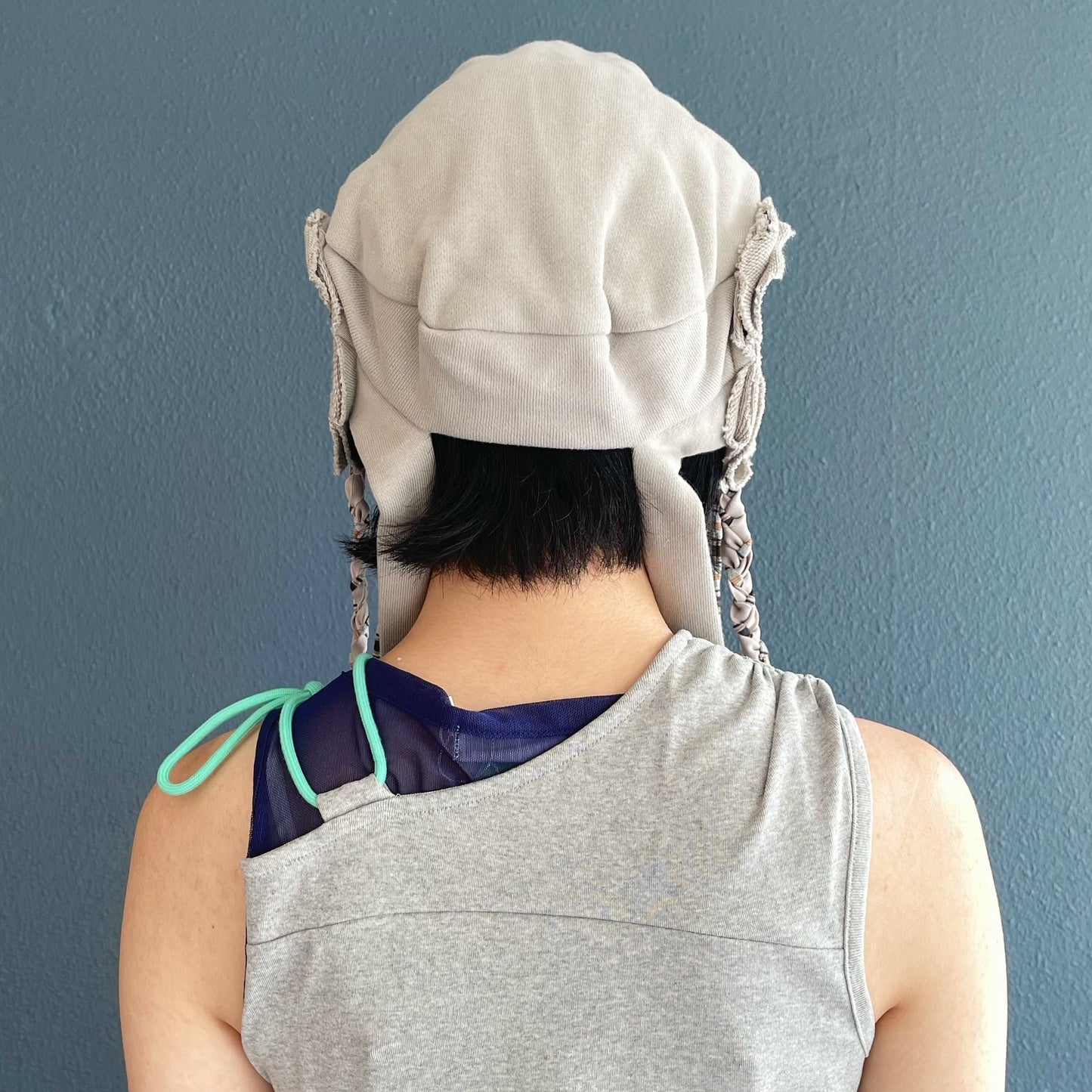 Reversible Jersey Beret / Grey / リバーシブルジャージべレー