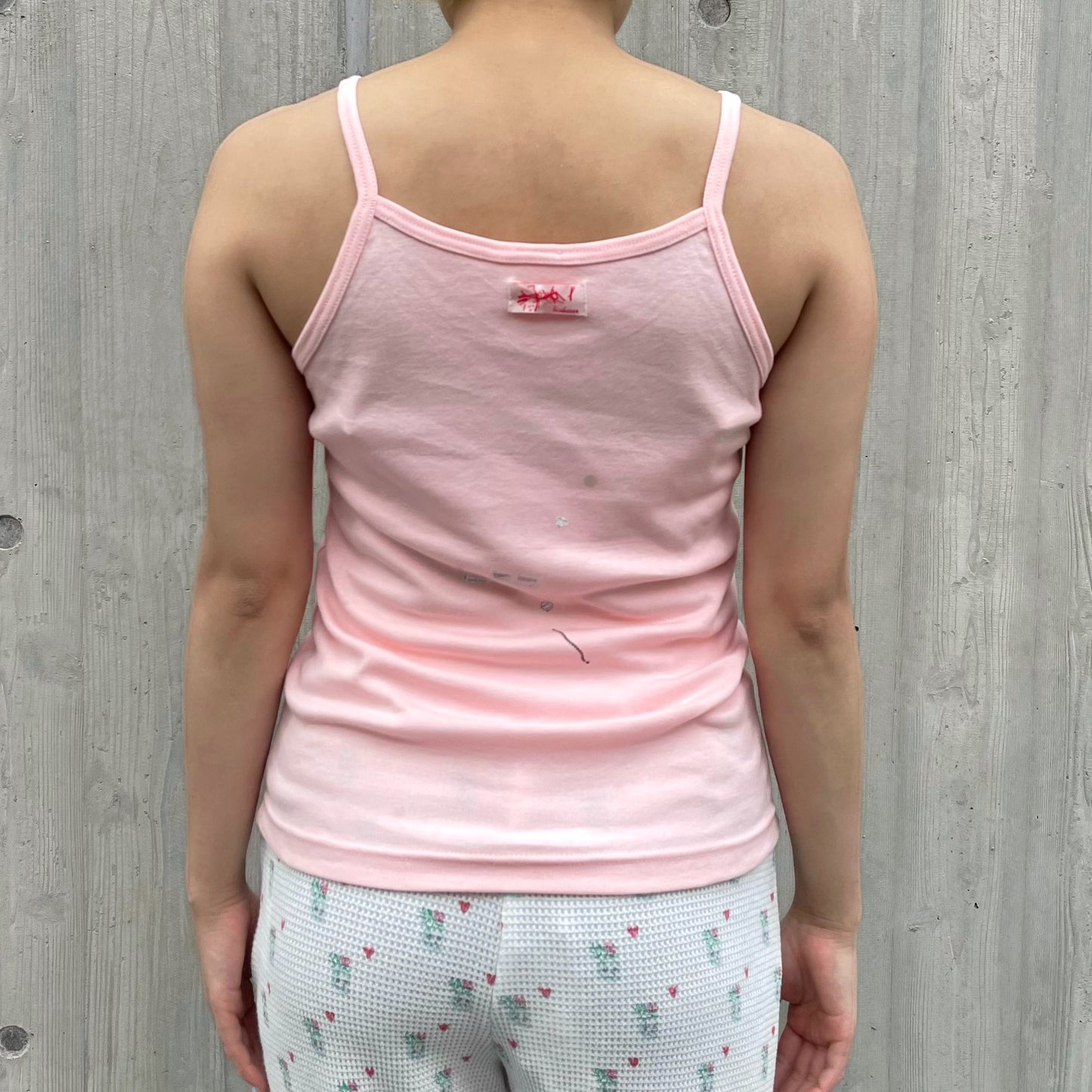 【SHEEP SOUVENIR】sheep is always here camisole / pink / プリントキャミソール