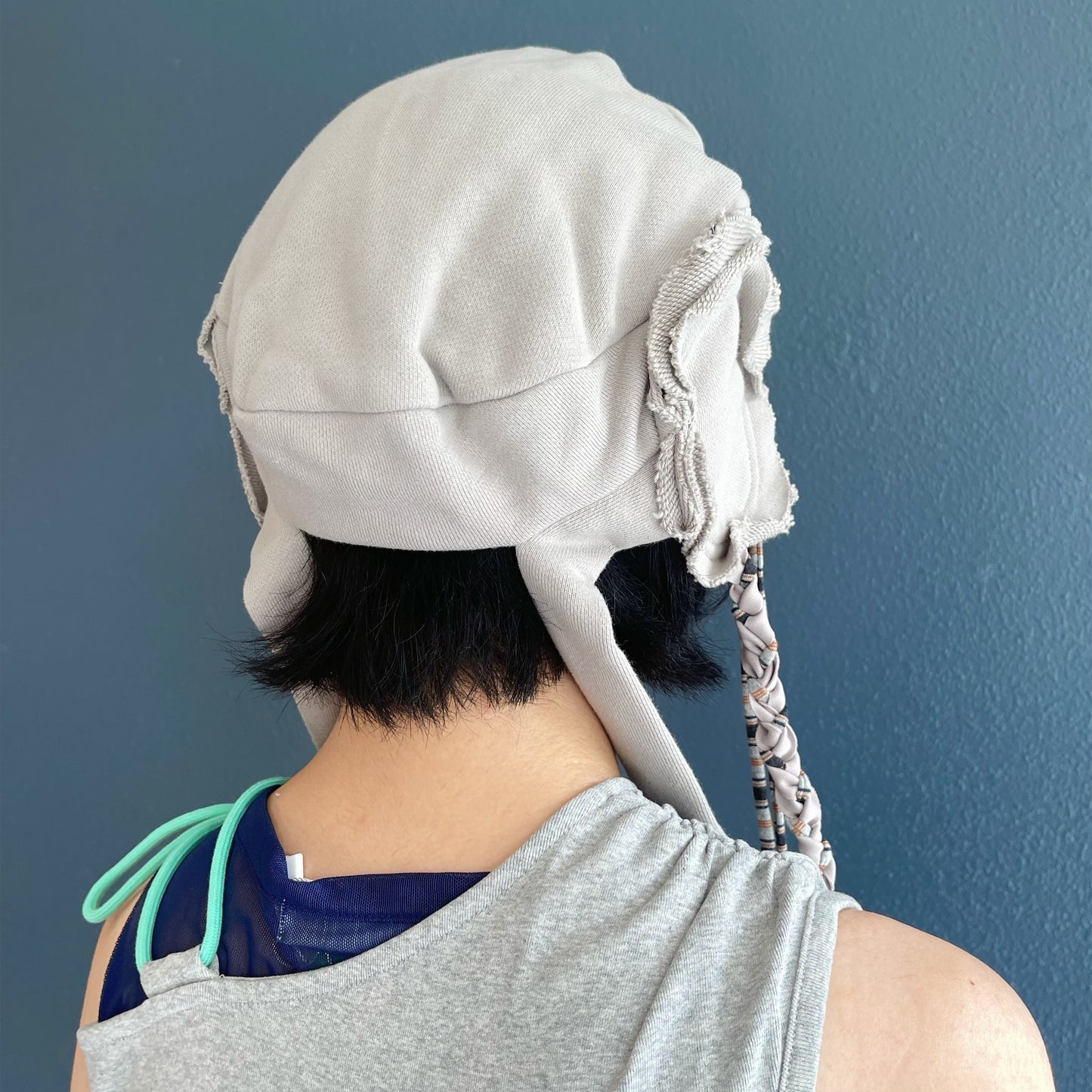 Reversible Jersey Beret / Grey / リバーシブルジャージべレー