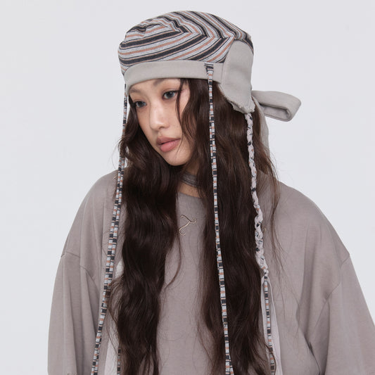 Reversible Jersey Beret / Grey / リバーシブルジャージべレー