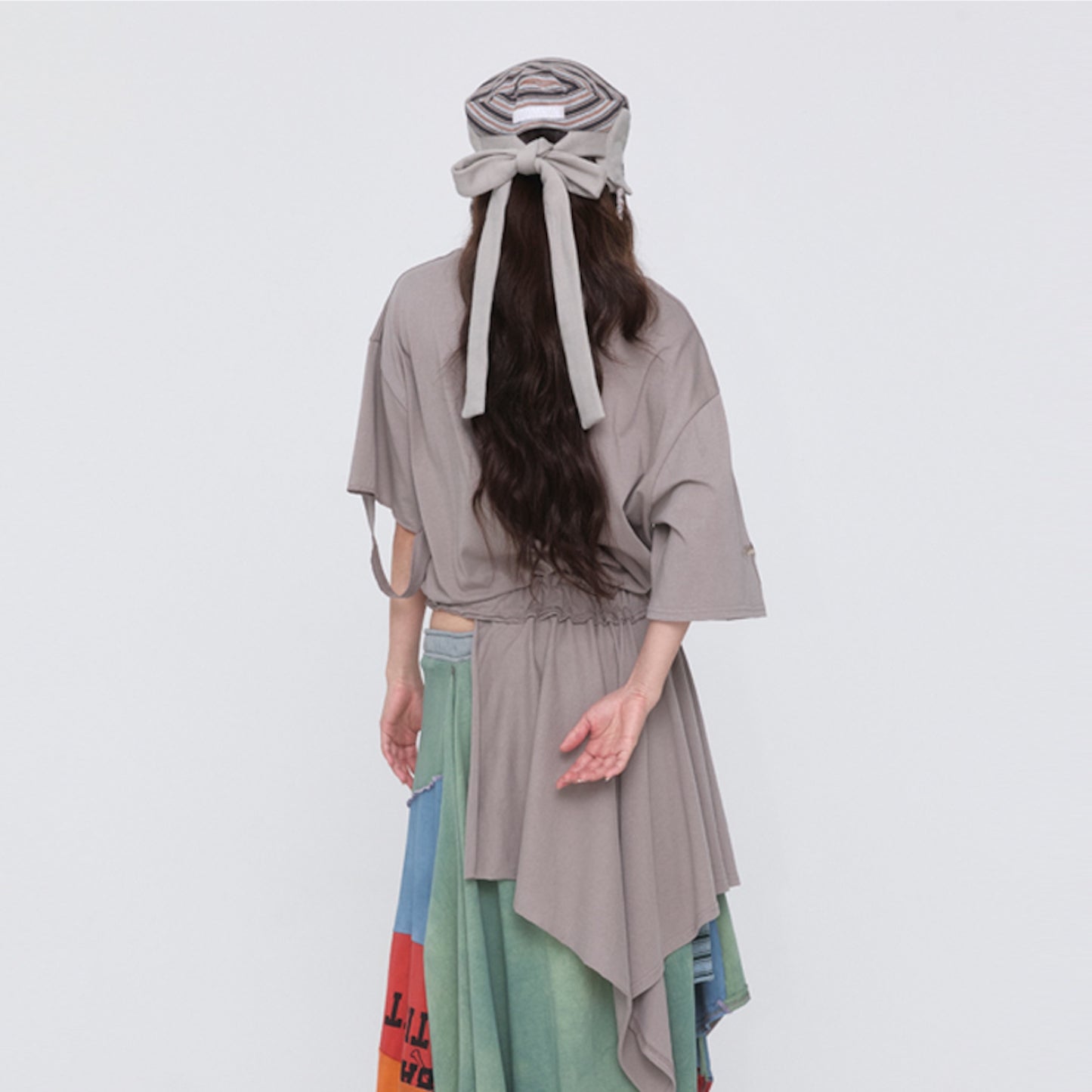 Reversible Jersey Beret / Grey / リバーシブルジャージべレー