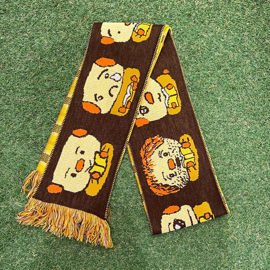 【Joo Young Kim】“Buy books and actually read them” scarf / グラフィックマフラー