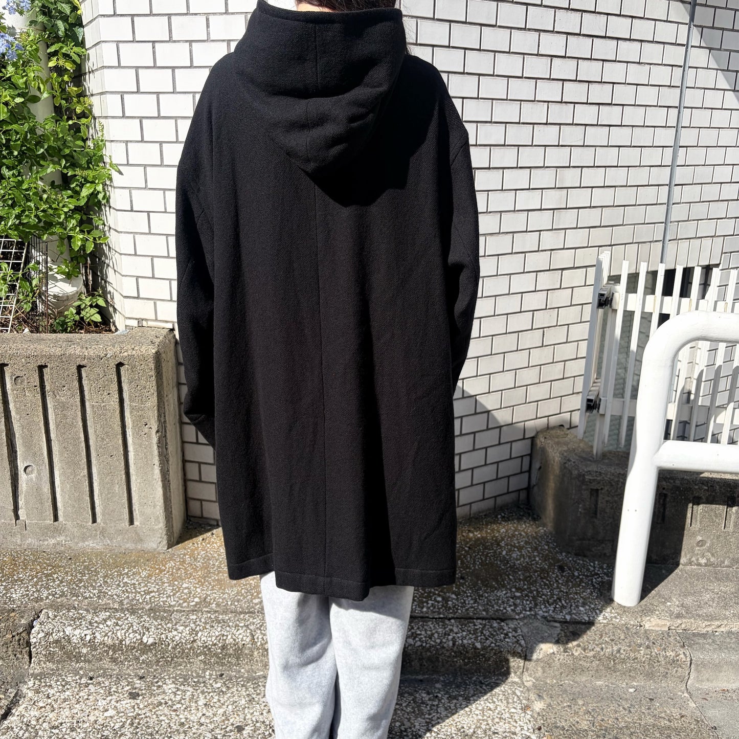 DAD’S CORT / BLACK / ウールコート