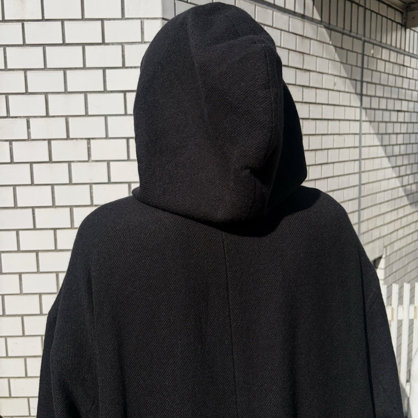 DAD’S CORT / BLACK / ウールコート