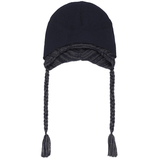 DOUBLE TROOPER BEANIE / NAVY / レイヤードビーニー