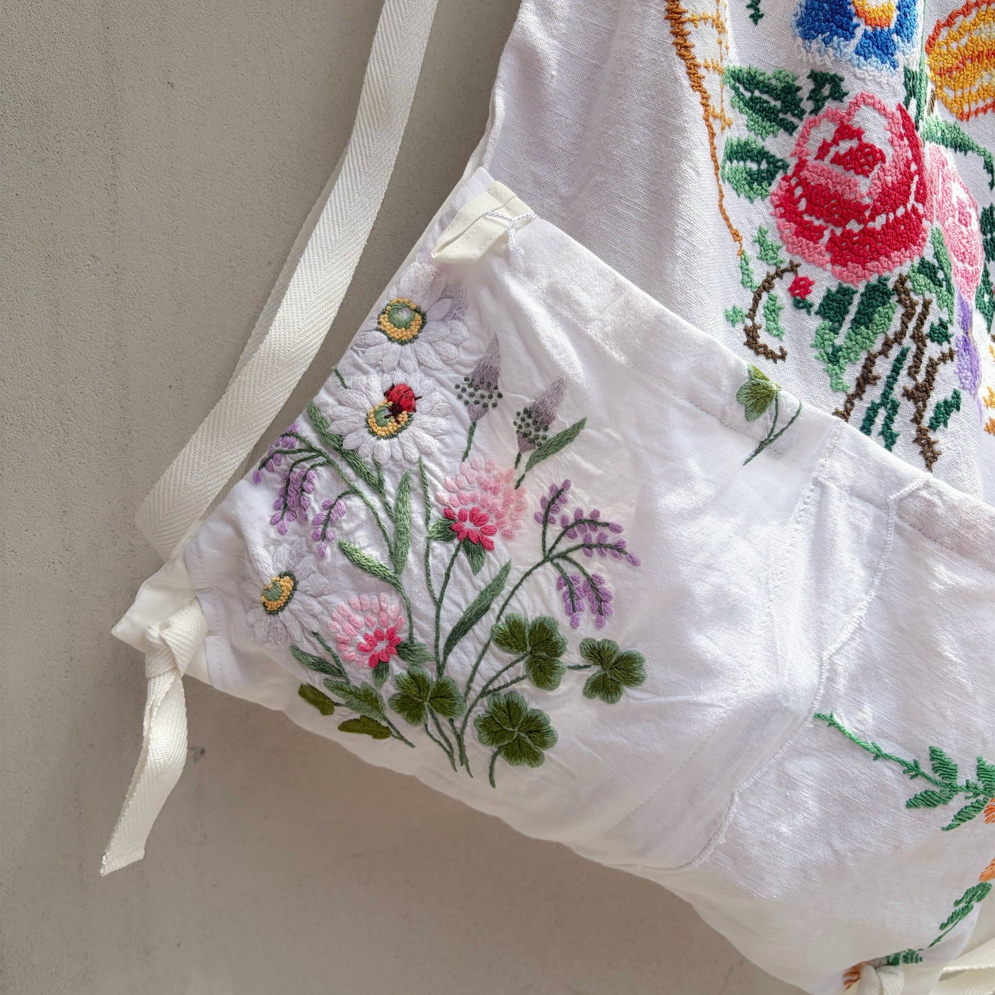 TABLECLOTH drawstring backpack / テーブルクロスバックパック