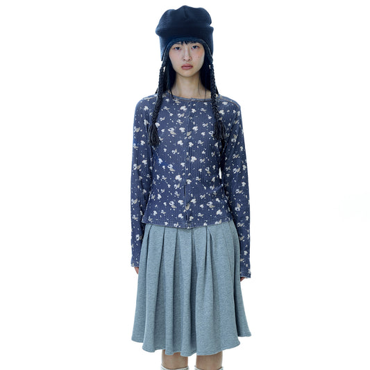DOUBLE TROOPER BEANIE / NAVY / レイヤードビーニー