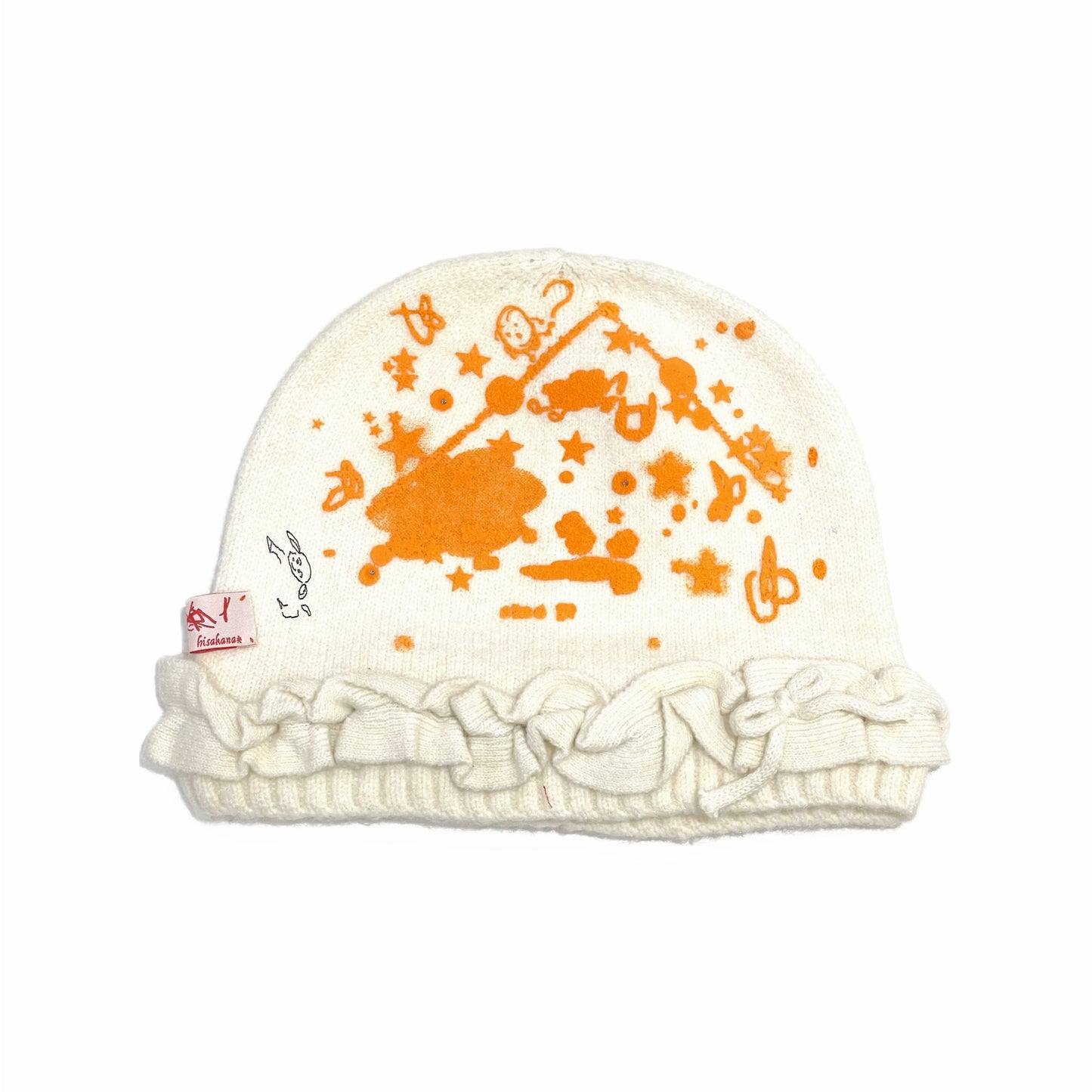 【SHEEP SOUVENIR】sheep vs winter knit cap / white / ニットキャップ