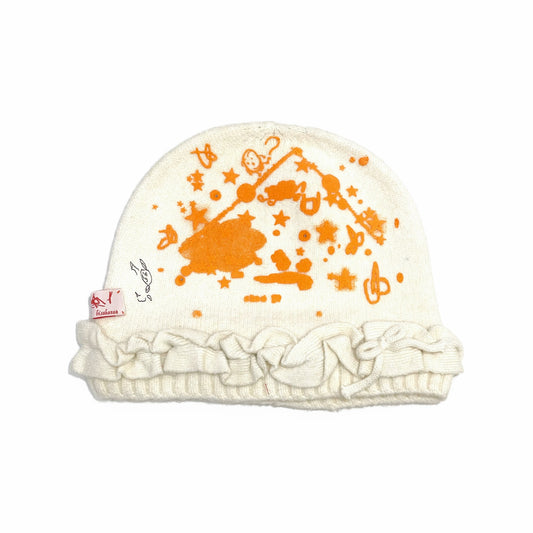 【SHEEP SOUVENIR】sheep vs winter knit cap / white / ニットキャップ