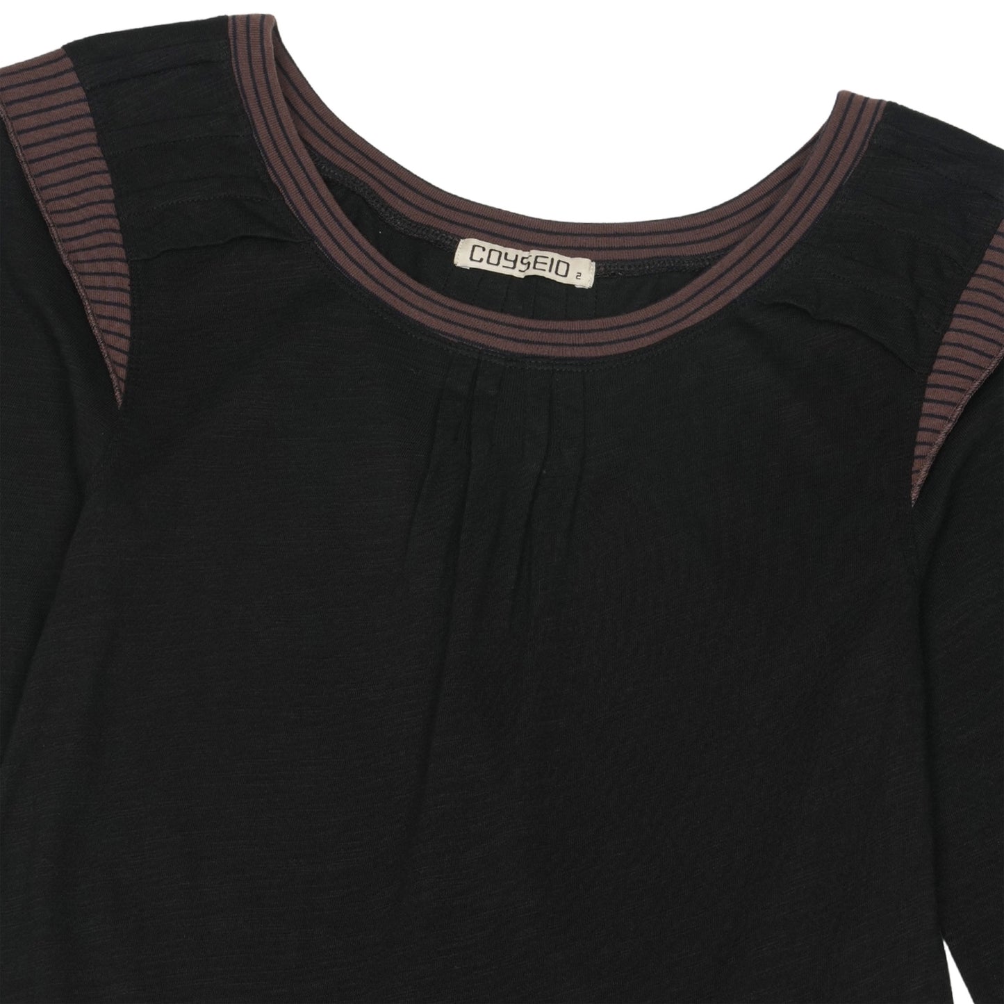 STRIPE CANCAN ONE PIECE / BLACK / ストライプワンピース