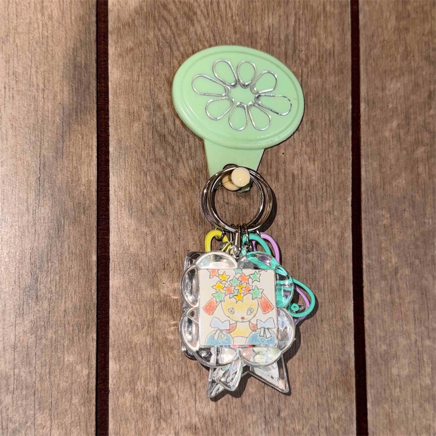 【Xue Tsung-Hsien】original drawing keychain / spark / キーチェーン