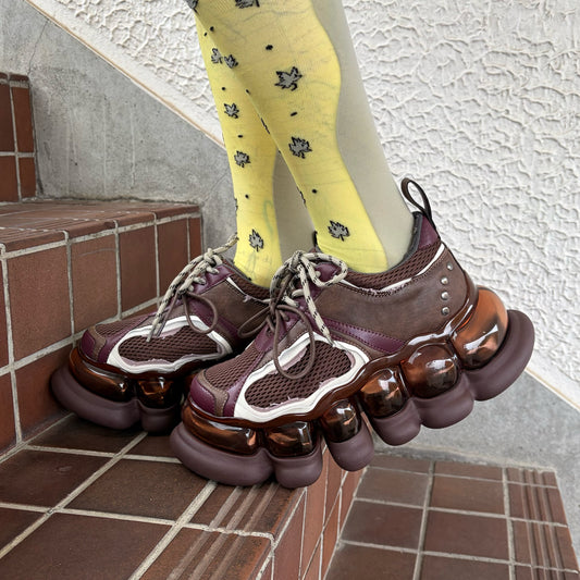 JEWELRY ARK CAVE / BROWN / MIKIOSAKABEスニーカー