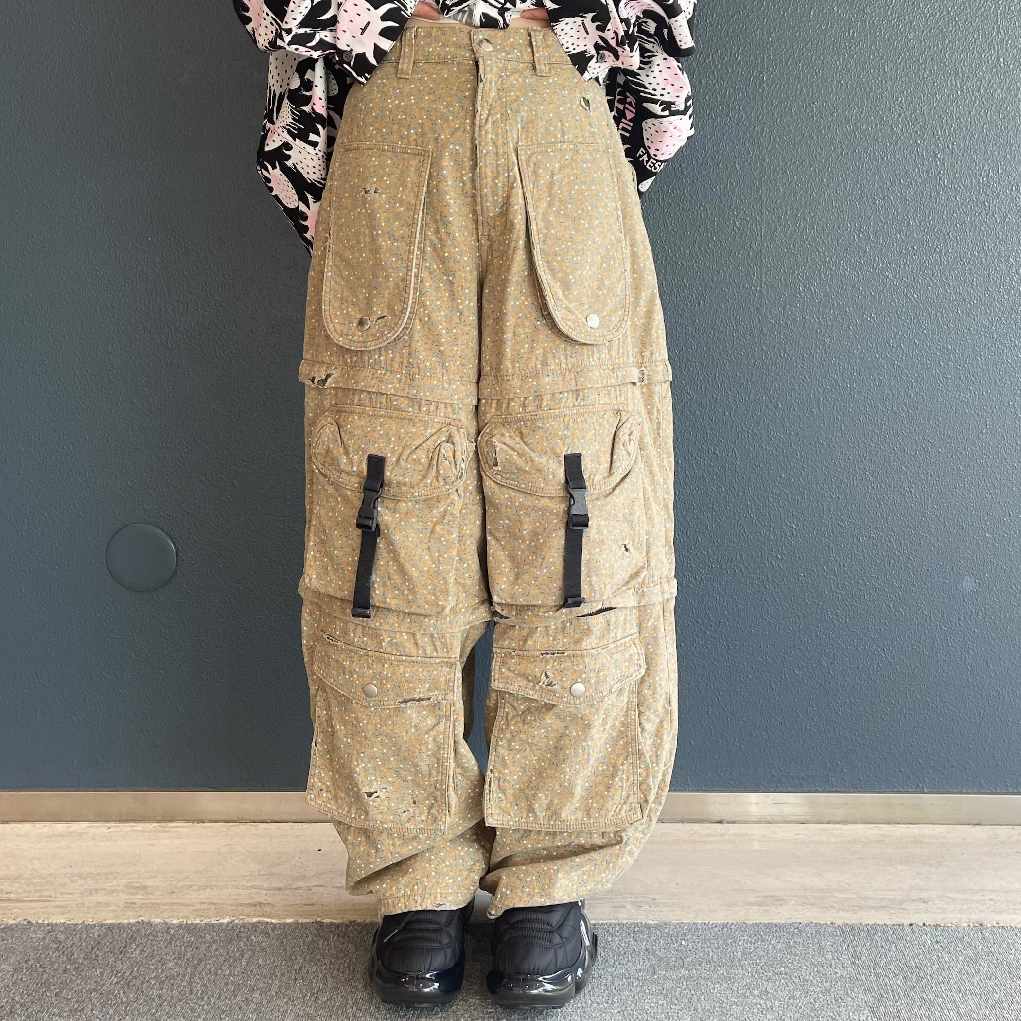 KIDILL 23AW パンツ　48 KIDILL｜ワイドボンテージパンツ