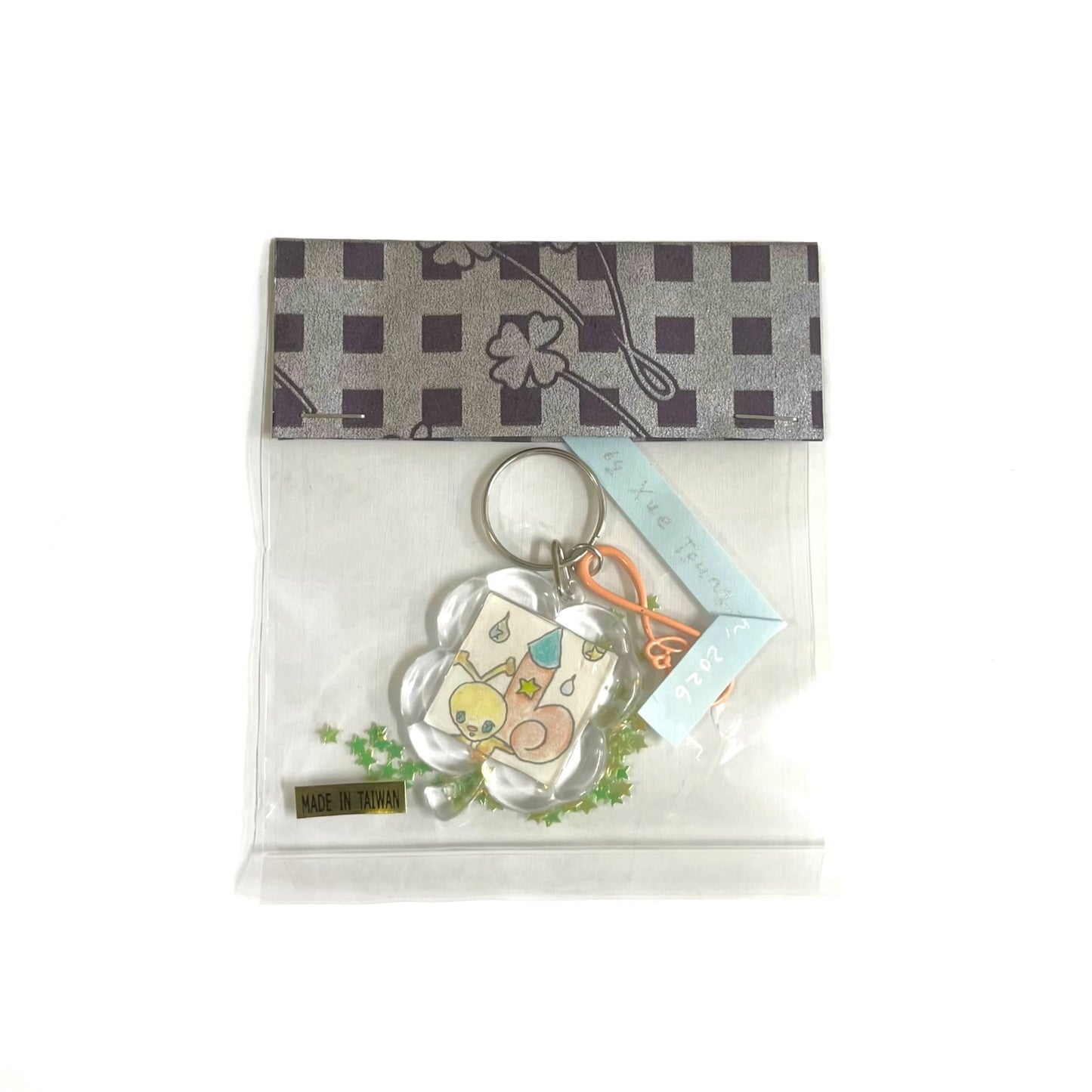 【Xue Tsung-Hsien】original drawing keychain / castle snail / キーチェーン