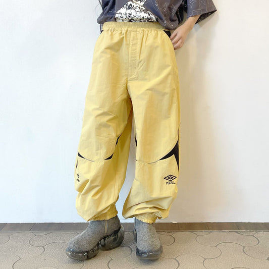 BUNNY TRACK PANTS UMBRO COLLABORATION / YELLOW / バニートラックパンツ