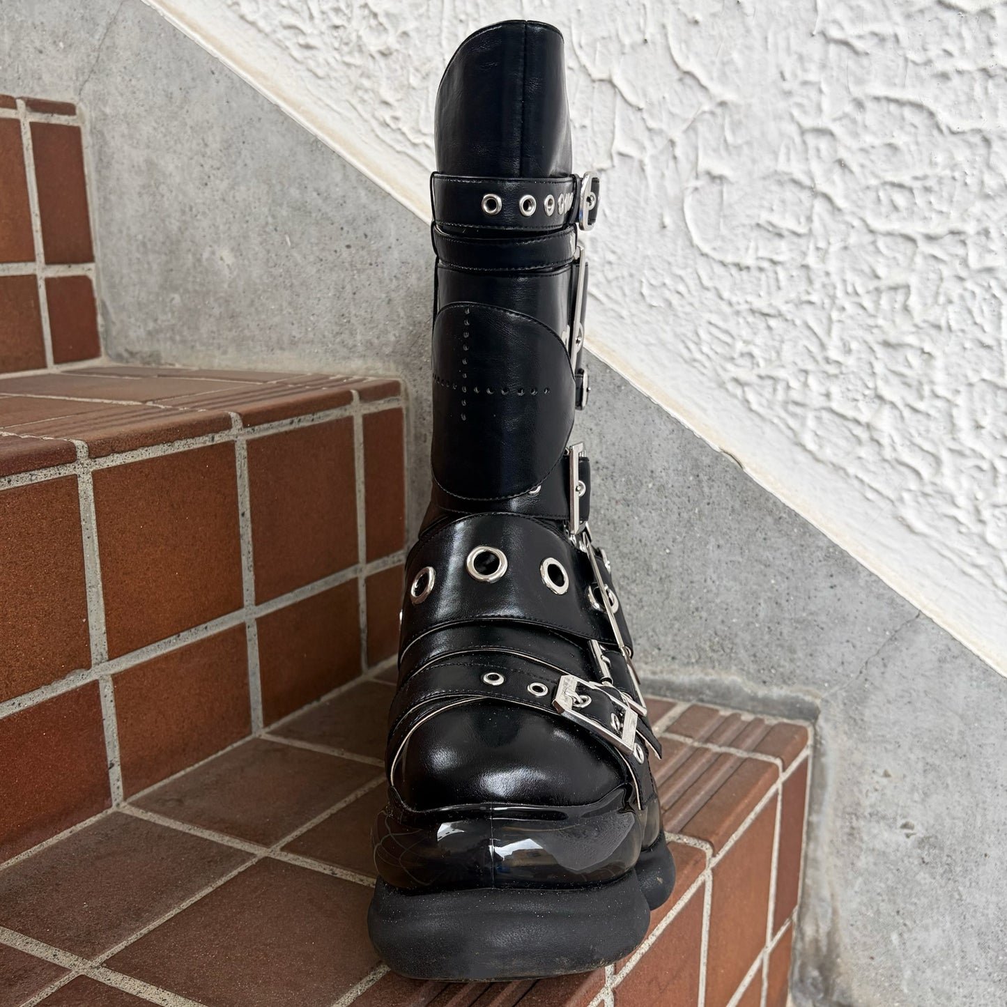 定価58,300 Jewelry Ark Boots / Black JEWELRY ARK ARMER / BLACK / MIKIOSAKABEブーツ | シープ / SHEEP