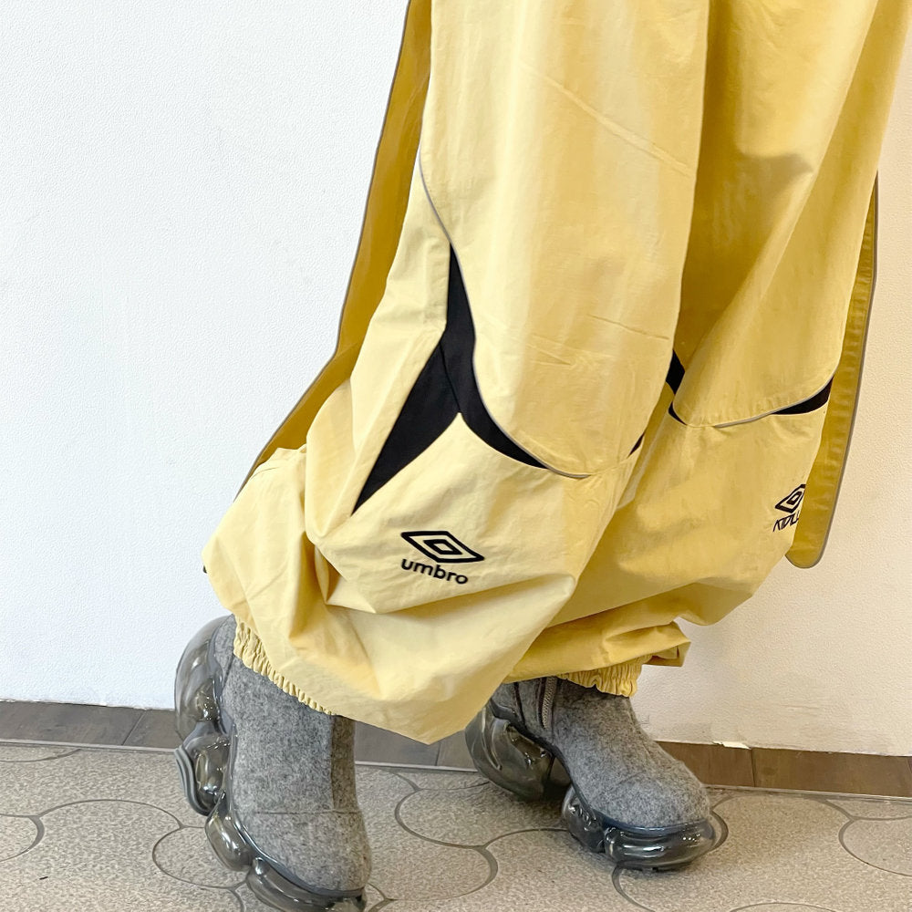 BUNNY TRACK PANTS UMBRO COLLABORATION / YELLOW / バニートラックパンツ