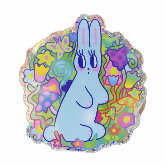 Garden bunny Individual stickers / バニーステッカー