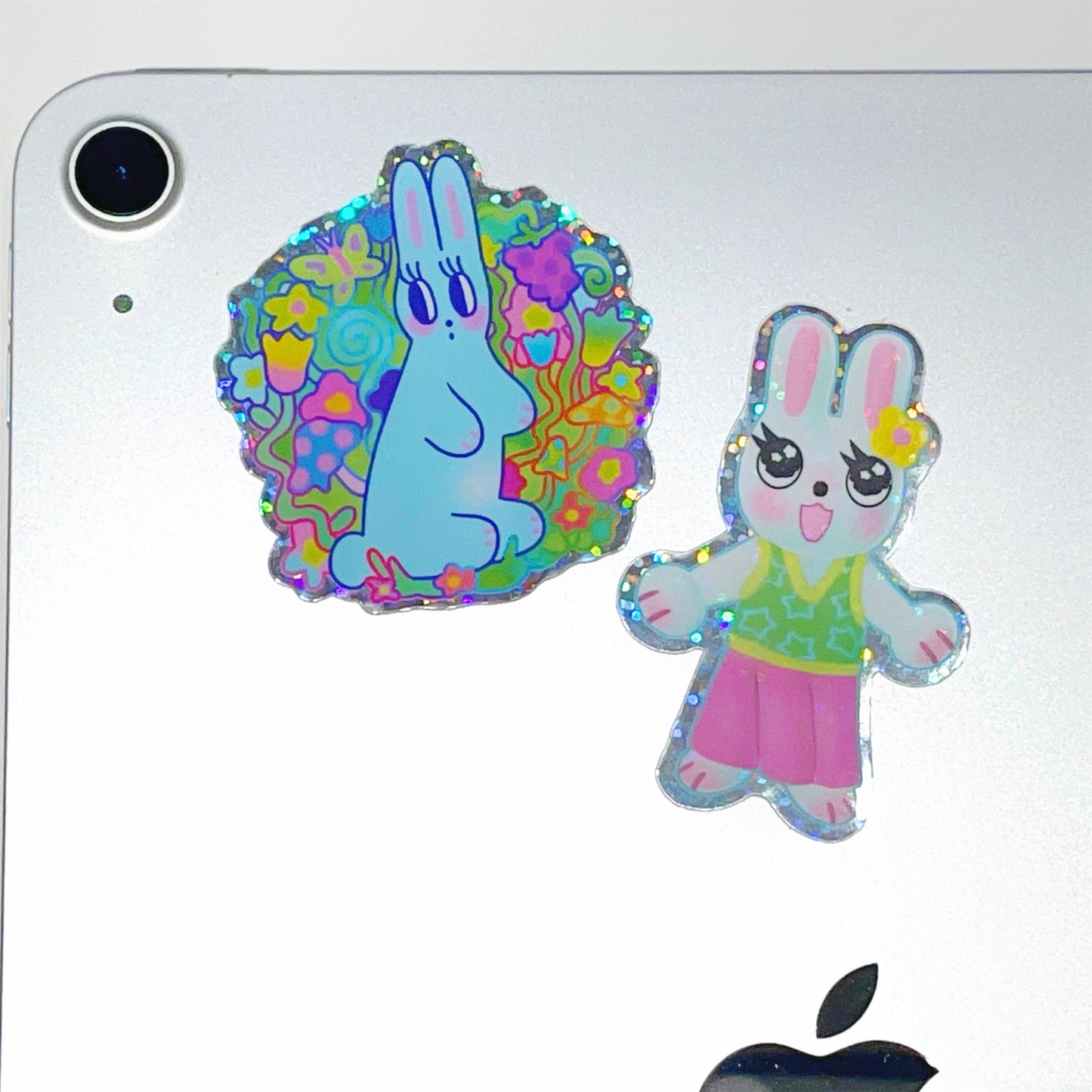 Garden bunny Individual stickers / バニーステッカー