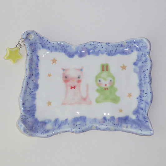 Selma & sophie star tray / ねことうさぎのスタートレイ