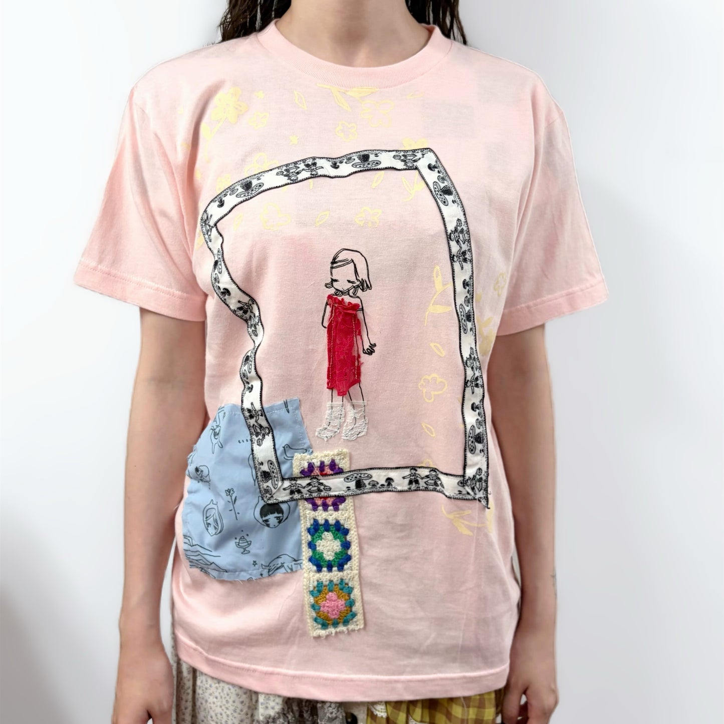 Megumi Okubo doll tshirts / D / 大久保惠コラボレーションTシャツ
