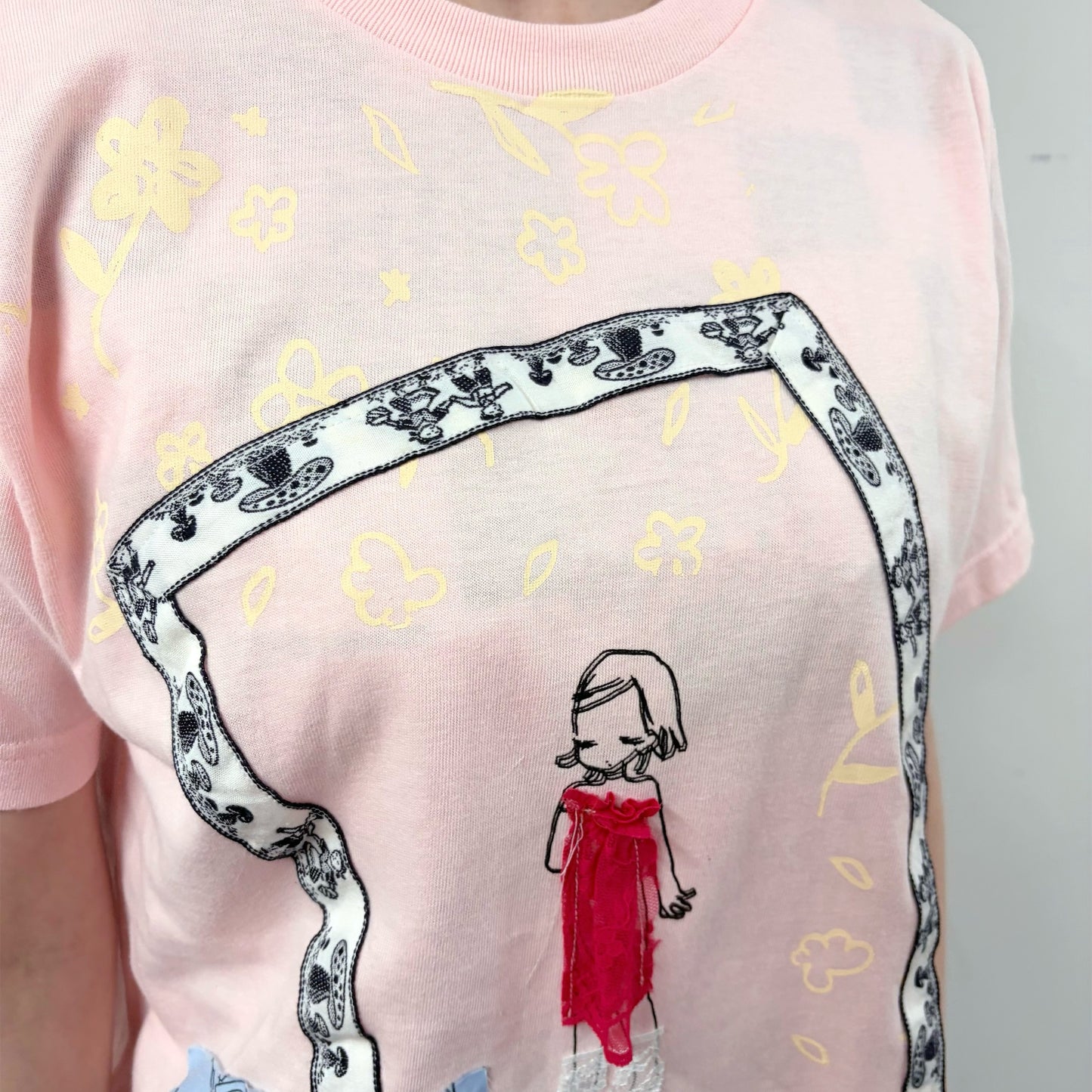 Megumi Okubo doll tshirts / D / 大久保惠コラボレーションTシャツ
