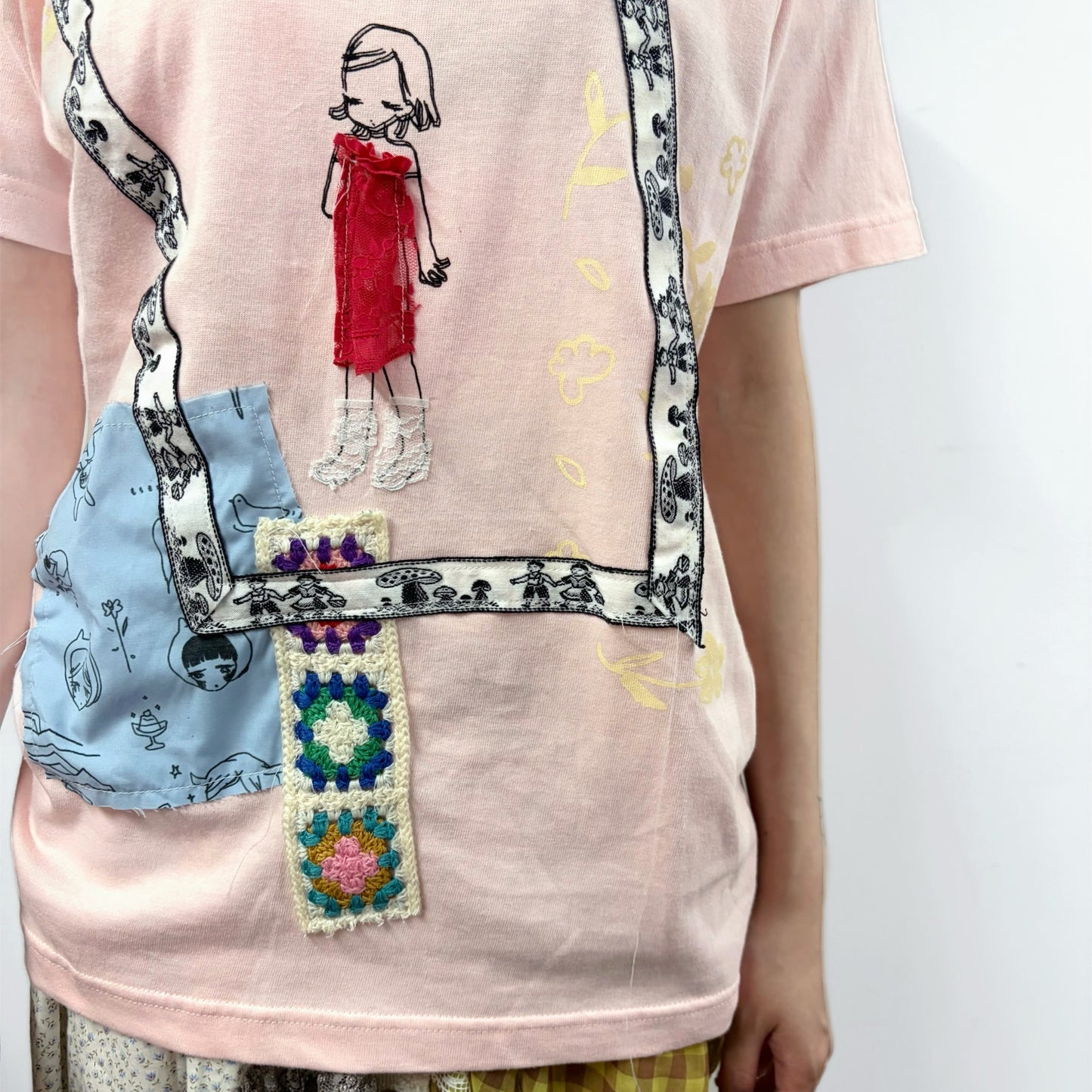 Megumi Okubo doll tshirts / D / 大久保惠コラボレーションTシャツ