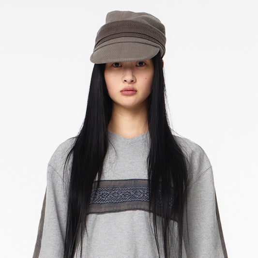 TEXTURE LOOSE CAP / BROWN / ルーズキャップ