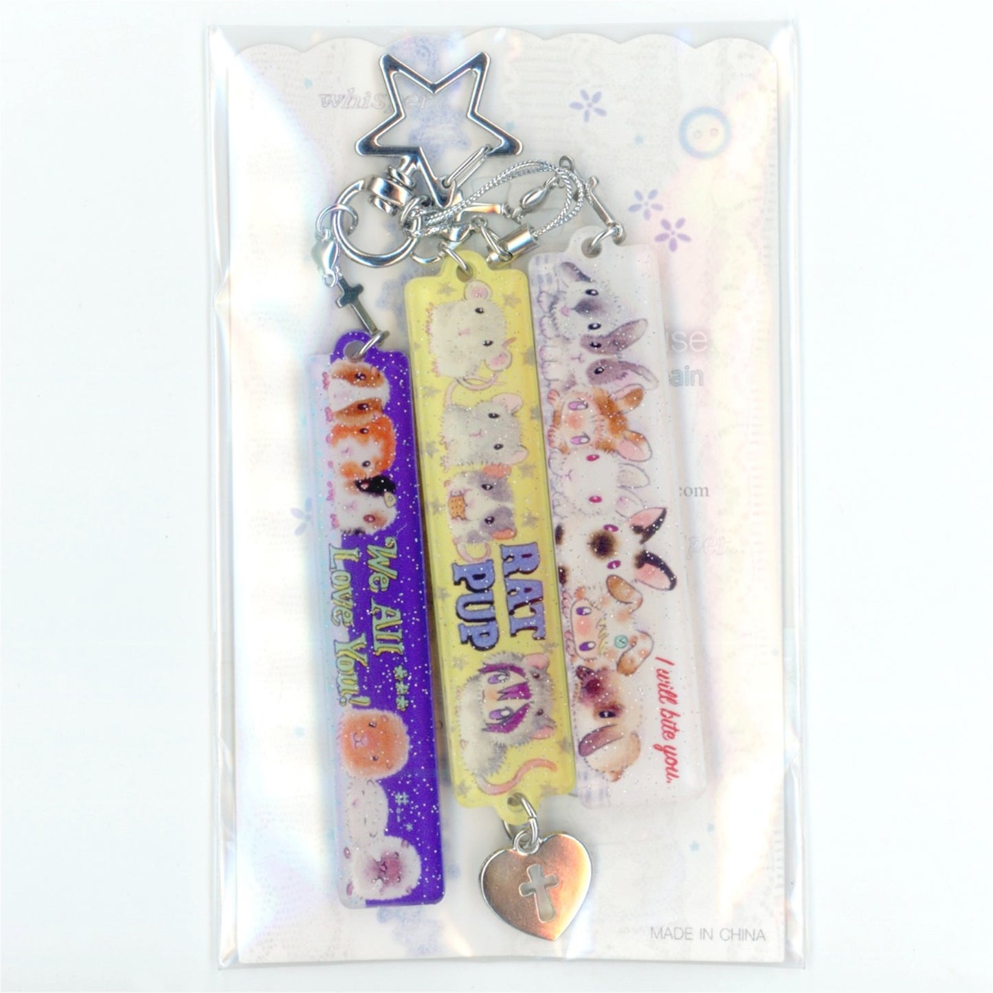 【oliwa】Baby Animals keychain / アクリルキーリング