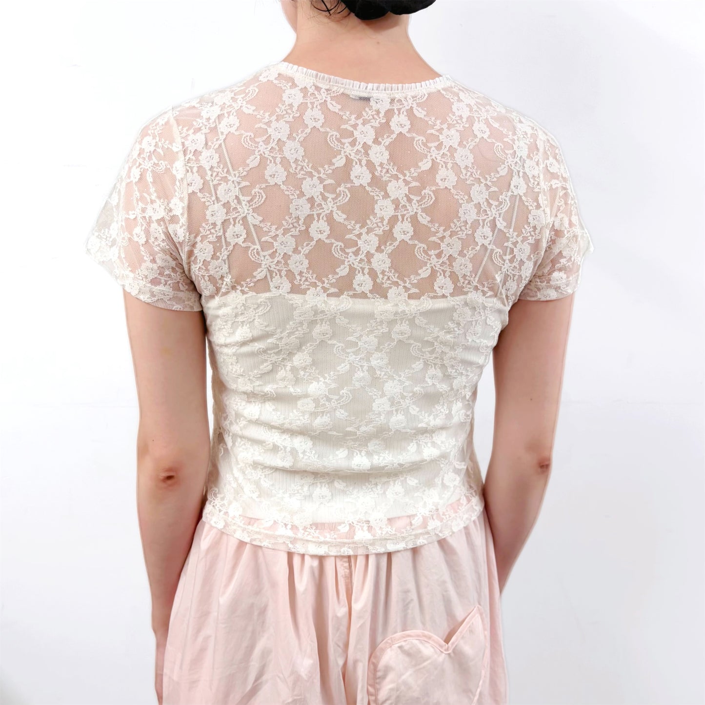 Mimi T-shirt / Lace / レースTシャツ