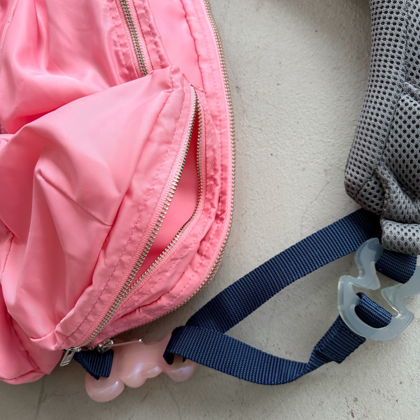 【SHEEP LIMITED】 MIKIOSAKABE 7pokets bag / Pink×Navy×Pink / ショルダーバッグ