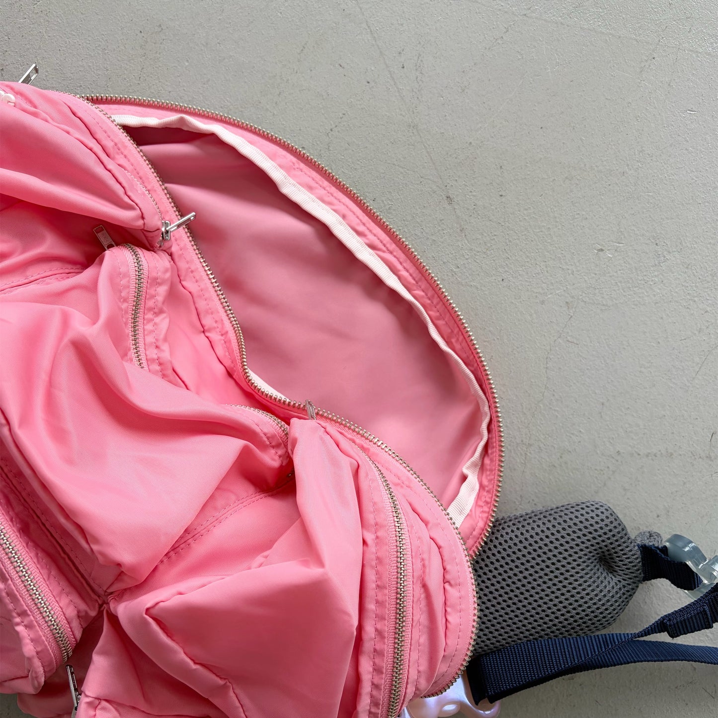 【SHEEP LIMITED】 MIKIOSAKABE 7pokets bag / Pink×Navy×Pink / ショルダーバッグ