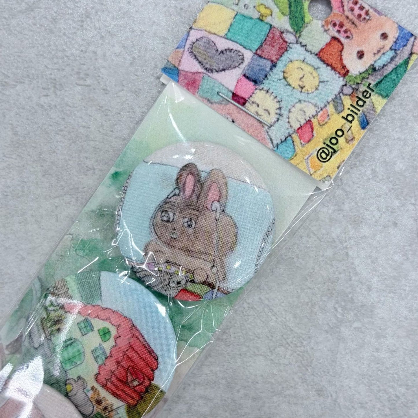 【Joo Young Kim】Pin badge set(3pcs) SetB / バッジ