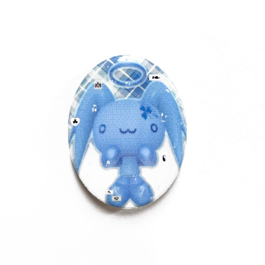 【alldollscode】badge / oval/ reflective / バッジ