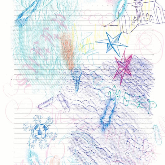 【SHEEP SOUVENIR】drawing note tights / グラフィックタイツ