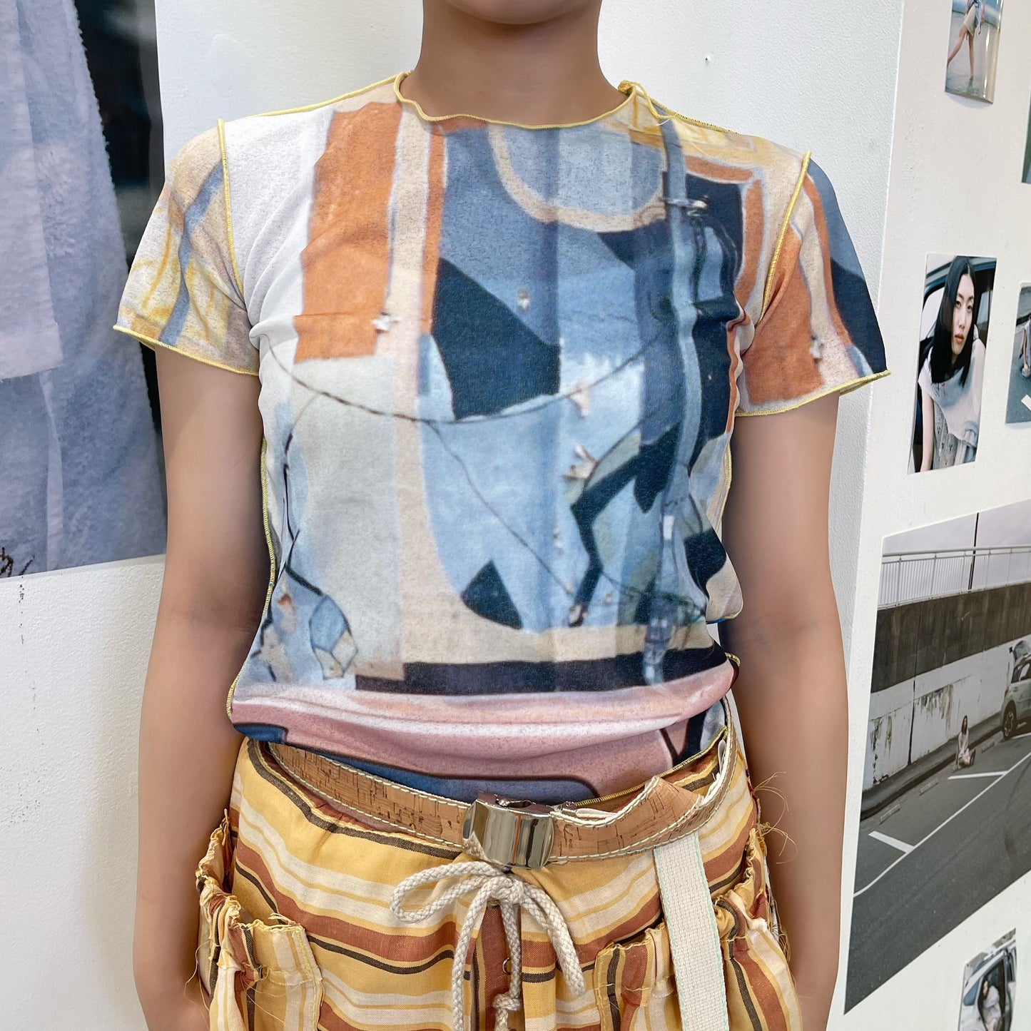 print top / car / プリントトップ