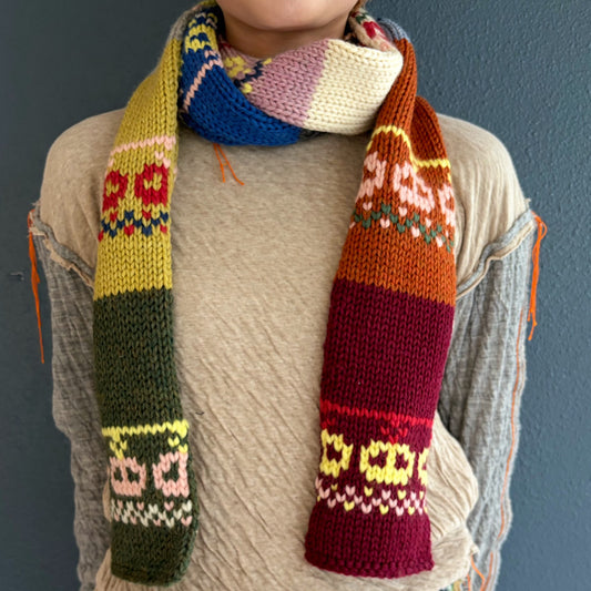 wool muffler / multi / ウールマフラー