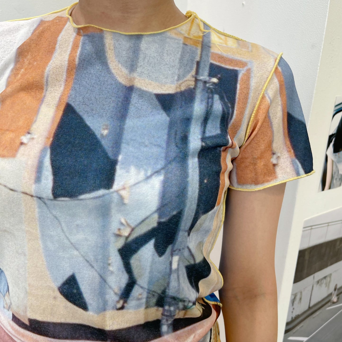 print top / car / プリントトップ